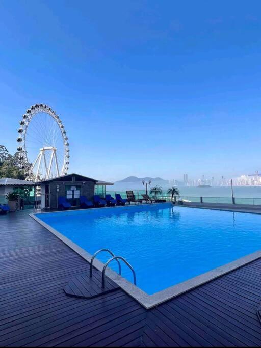 Piscina A Beira-Mar, Tranquilidade E Qualidade No Melhor De Bc Balneário Camboriú Eksteriør billede